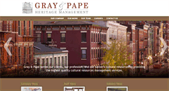 Desktop Screenshot of graypape.com