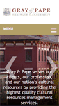 Mobile Screenshot of graypape.com